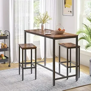 Customizable Industrial Rectangular Counter Bar Table