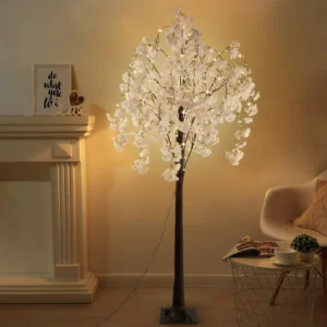 6ft Cherry Blossom LED Light Tree