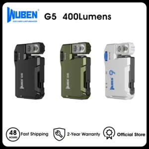 Rechargeable Dual-Light Flashlight