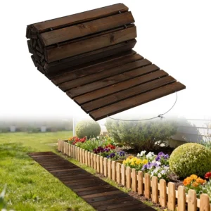 Wooden Roll-Out Garden Pathway Decor