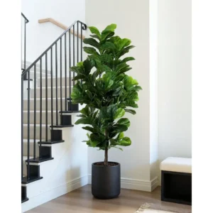 6ft Faux Fiddle Leaf Fig Tree