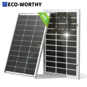 ECO-WORTHY 100W Bifacial Solar Panel