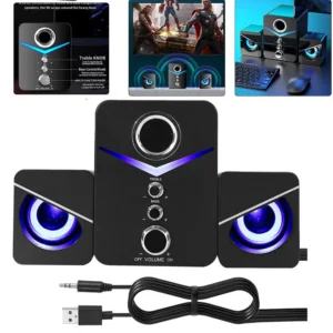 USB Stereo Bass Computer Speakers